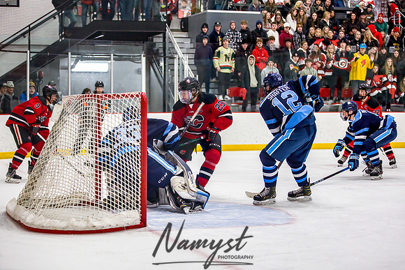 Centennial vs Blaine Varsity Hockey 419
