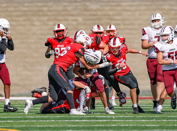 Centennial vs Anoka JV Football 1253