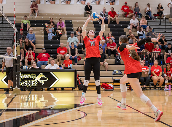 Centennial vs Andover Girls Varsity Volleyball 30