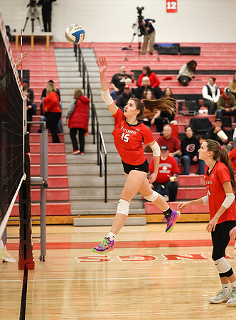 Centennial vs Anoka Girls Varsity Volleyball 15