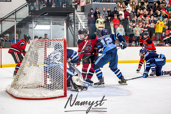 Centennial vs Blaine Varsity Hockey 421