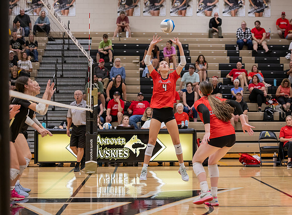 Centennial vs Andover Girls Varsity Volleyball 65