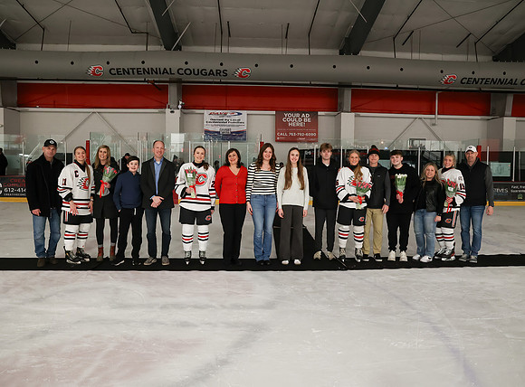 Centennial vs White Bear Lake Varsity Hockey 18