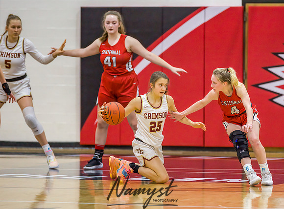 Centennial vs Maple Grove Girls JV Basketball 055