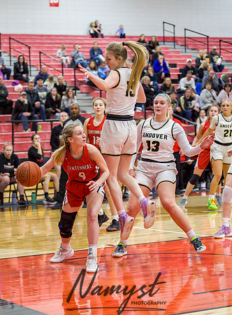 Centennial vs Andover Girls Varsity Basketball 123