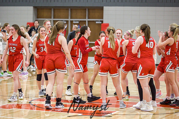 Centennial vs Andover Girls Varsity Basketball 190