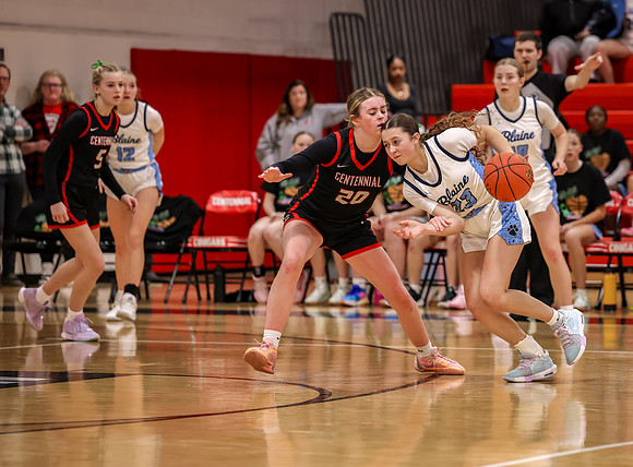 Centennial vs Blaine Girls Varsity Basketball 325