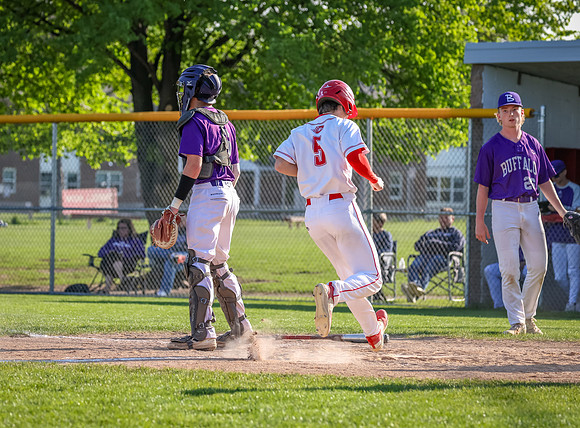 Centennial vs Buffalo Varsity Baseball 325