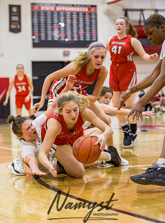 Centennial vs Coon Rapids Girls Varsity Basketball 097