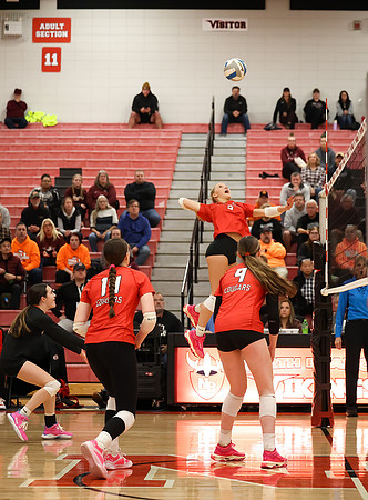 Centennial vs Anoka Girls Varsity Volleyball 175