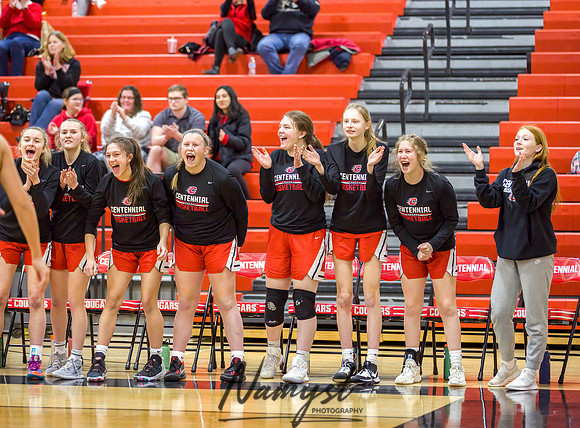 Centennial vs Elk River Varsity Basketball 105