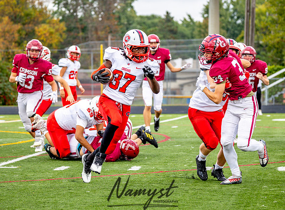Centennial vs Maple Grove JV Football 204