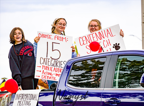 Centennial High School Homecoming Parade 41