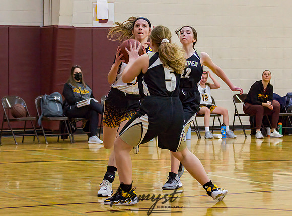 Forest Lake Girls 7 Maroon Basketball 079
