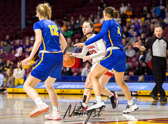 Centennial vs STMA Girls Basketball - State Tournament 185