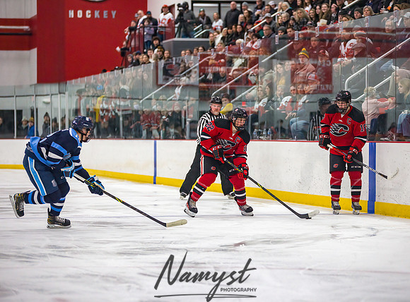Centennial vs Blaine Varsity Hockey 091