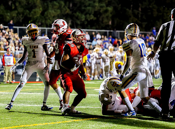 Centennial vs STMA Varsity Football 383