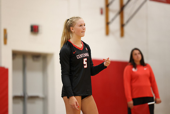 Centennial vs Cambridge-Isanti Girls Varsity Volleyball 46