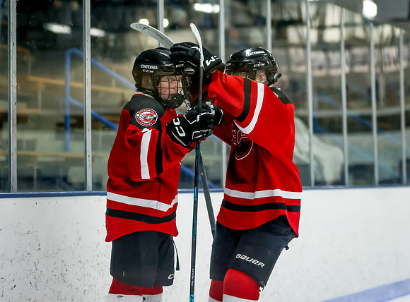 Centennial vs Cambridge Isanti Hockey 95