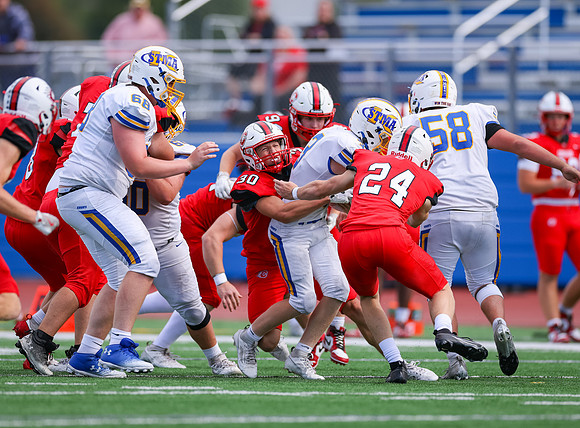 Centennial vs STMA JV Football 293