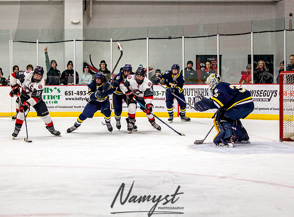 Centennial vs Totino-Grace Varsity Hockey 374