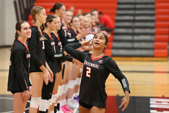 Centennial vs Cambridge-Isanti Girls Varsity Volleyball 26