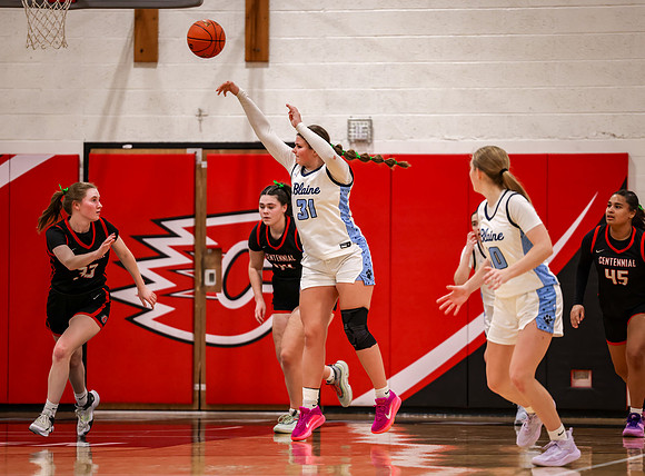 Centennial vs Blaine Girls Varsity Basketball 211