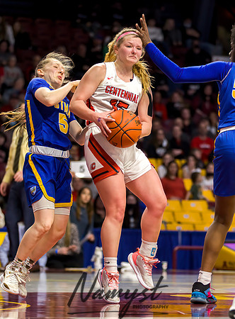Centennial vs STMA Girls Basketball - State Tournament 115