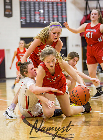 Centennial vs Coon Rapids Girls Varsity Basketball 096