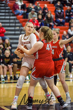 Centennial vs Maple Grove Girls Varsity Basketball 048
