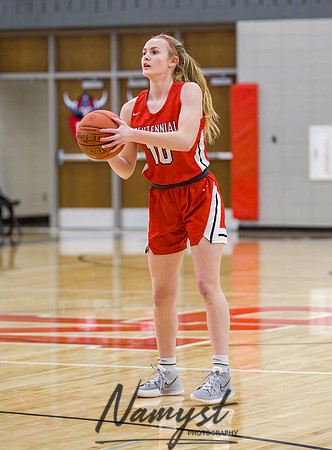 Centennial vs Andover Girls Varsity Basketball 156