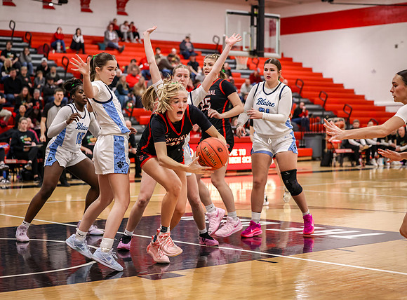 Centennial vs Blaine Girls Varsity Basketball 47