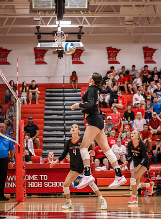 Centennial vs Mounds View Girls Varsity Volleyball 135