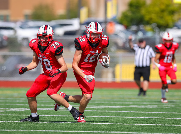 Centennial vs STMA JV Football 323