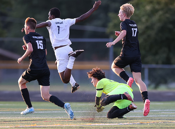 Centennial vs Champlin Park Varsity Soccer 58