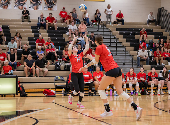 Centennial vs Andover Girls Varsity Volleyball 16