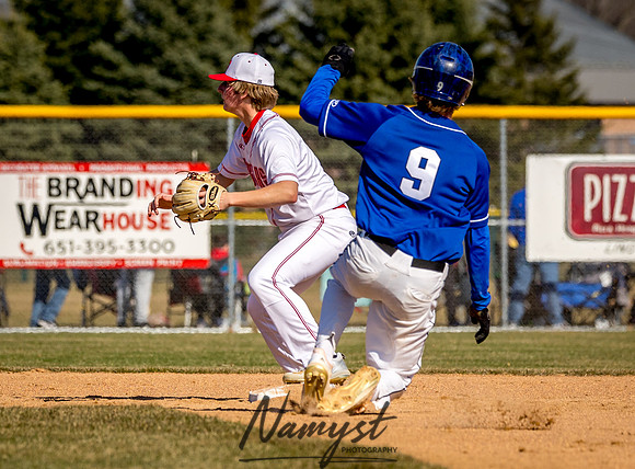 Centennial vs Rogers Varsity Baseball 134