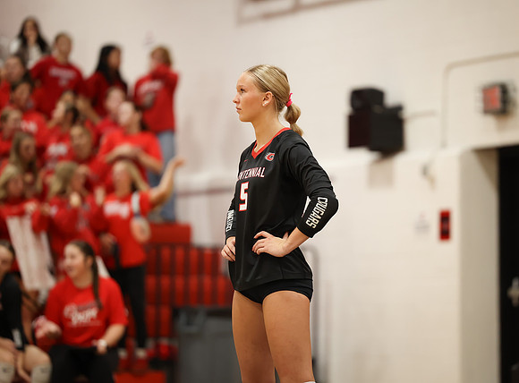 Centennial vs Blaine Girls Varsity Volleyball 36