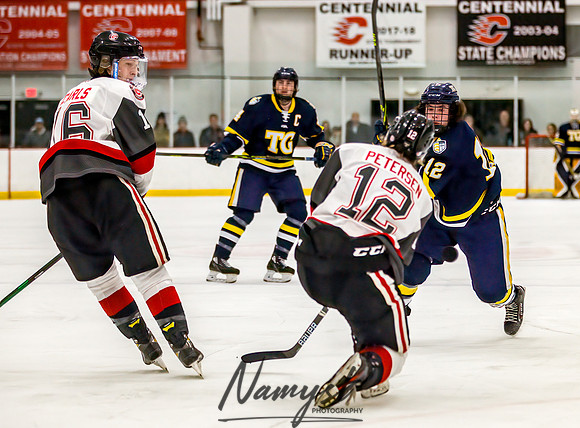 Centennial vs Totino-Grace Varsity Hockey 155