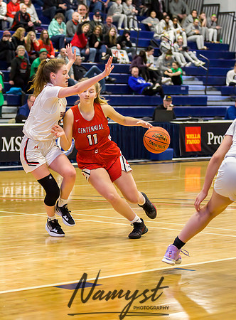 Centennial vs Shakopee Girls Basketball - State Tournament 071