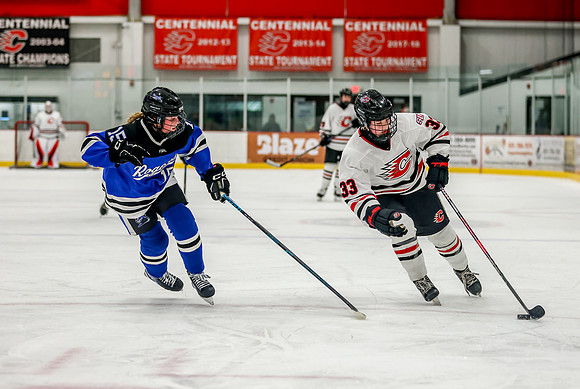 Centennial vs Roger JV Hockey 84