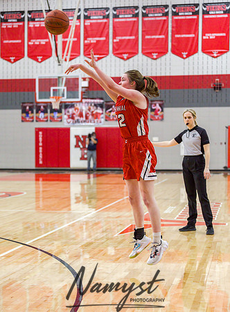 Centennial vs Andover Girls Varsity Basketball 129