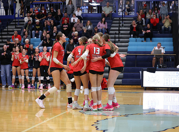Centennial vs Blaine Girls Varsity Volleyball 13