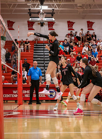 Centennial vs Mounds View Girls Varsity Volleyball 127