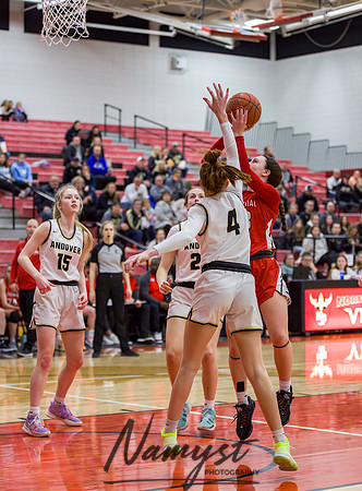 Centennial vs Andover Girls Varsity Basketball 133
