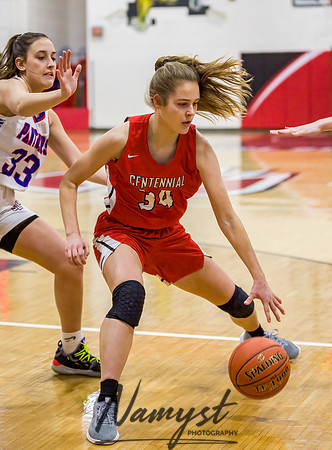 Centennial vs Spring Lake Park Girls Varsity Basketball 030