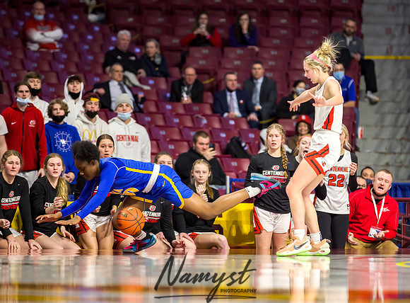 Centennial vs STMA Girls Basketball - State Tournament 027