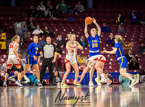Centennial vs STMA Girls Basketball - State Tournament 180