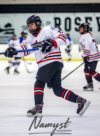 Centennial-Spring Lake Park vs Rogers Girls Varsity Hockey 012