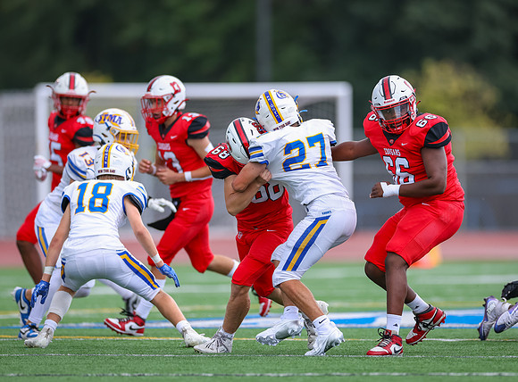Centennial vs STMA JV Football 210